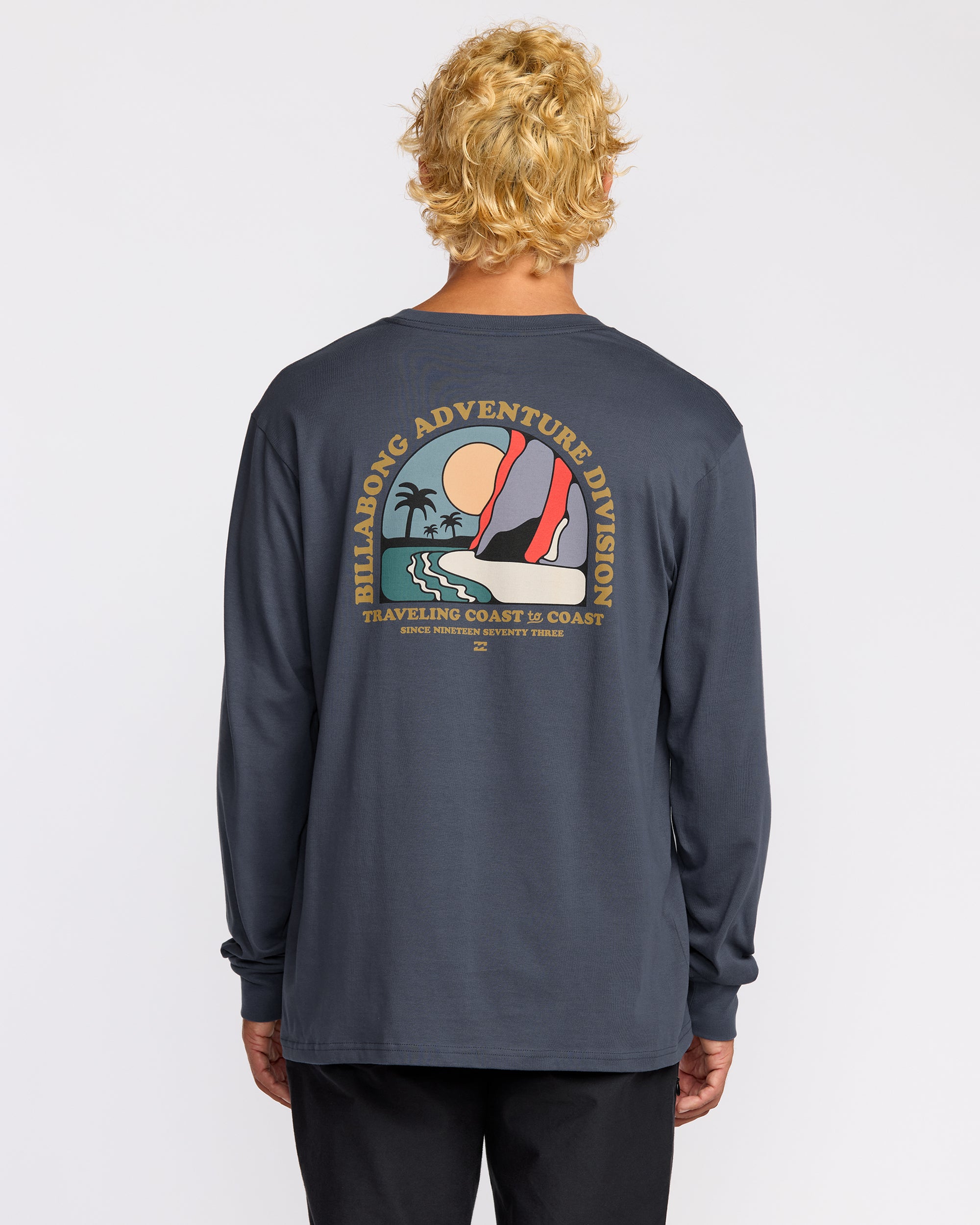 Sundown A/Div Long Sleeve T-Shirt - Midnight Blue | Billabong