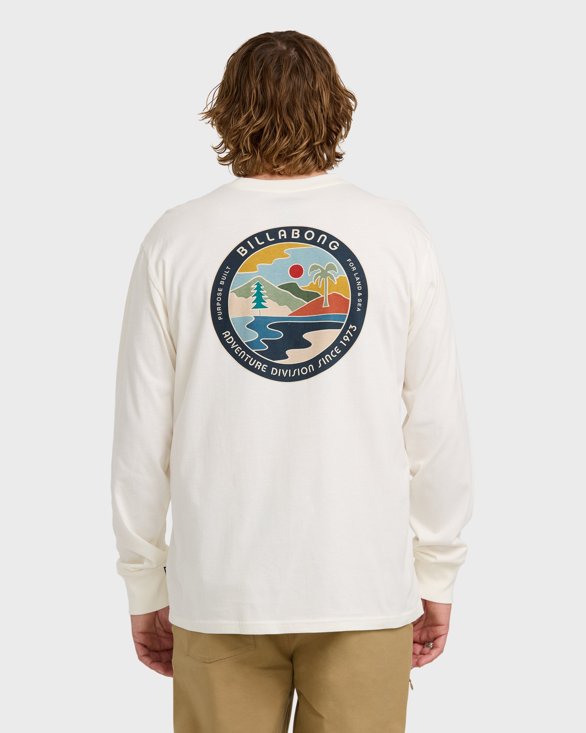 A/Div Rockies Long Sleeve T-Shirt - Off White | Billabong