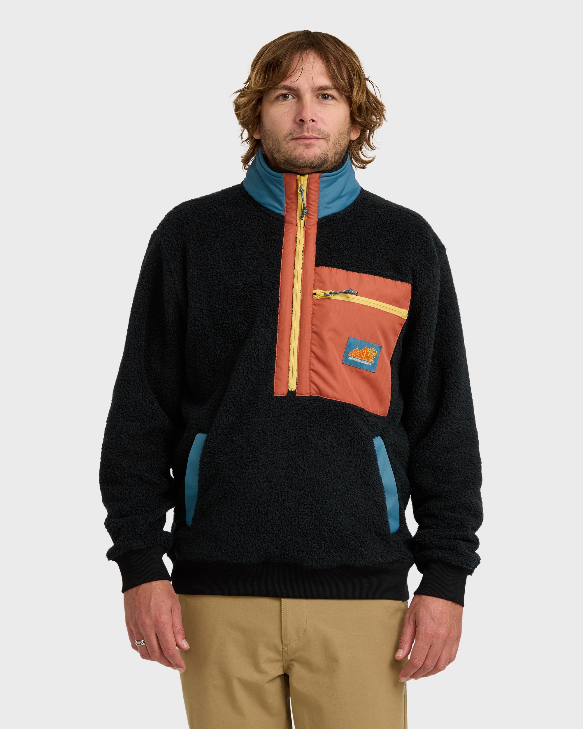 Boundary Peak Neck Sweatshirt - Black | Billabong