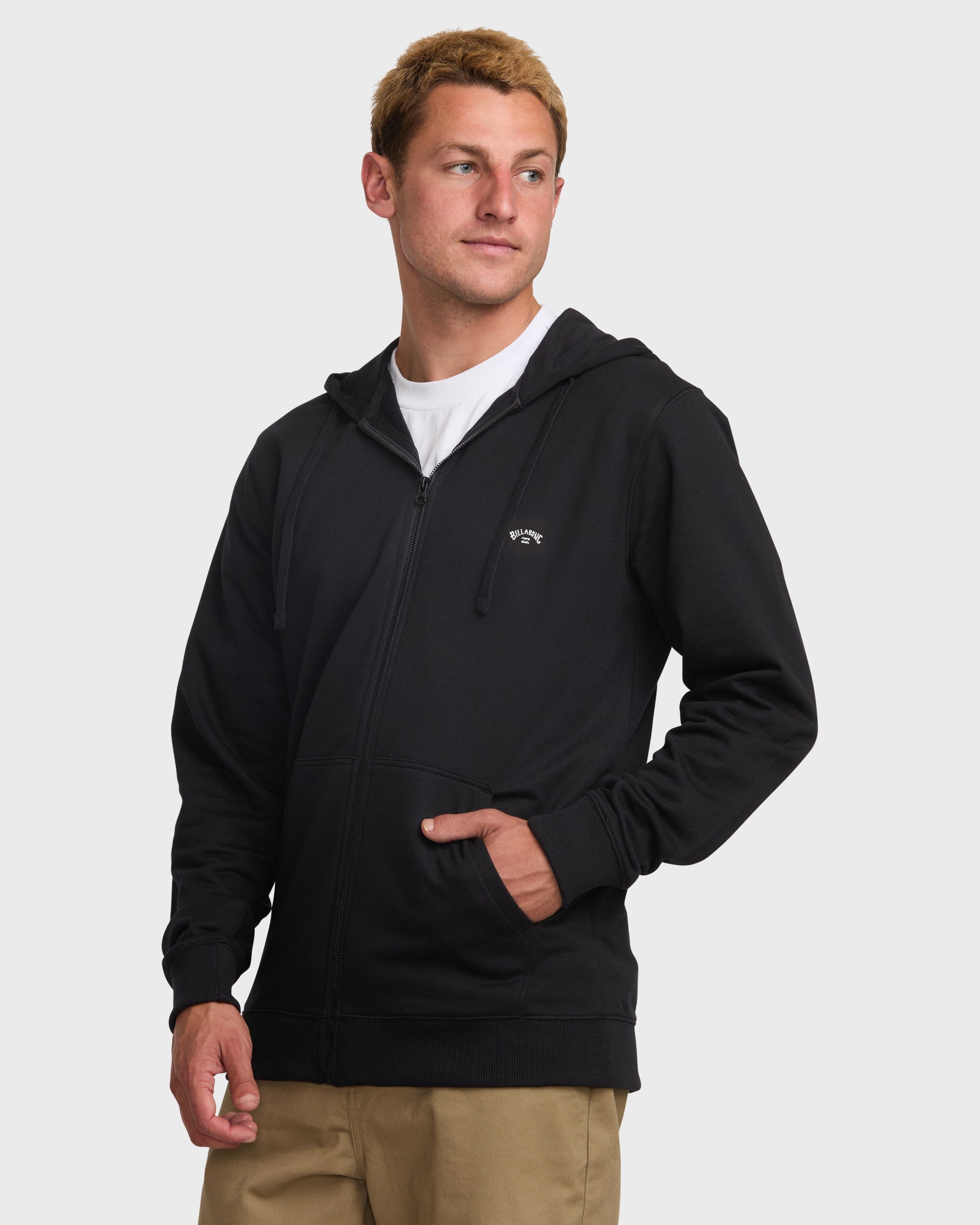 All Day Zip Sweatshirt - Black | Billabong