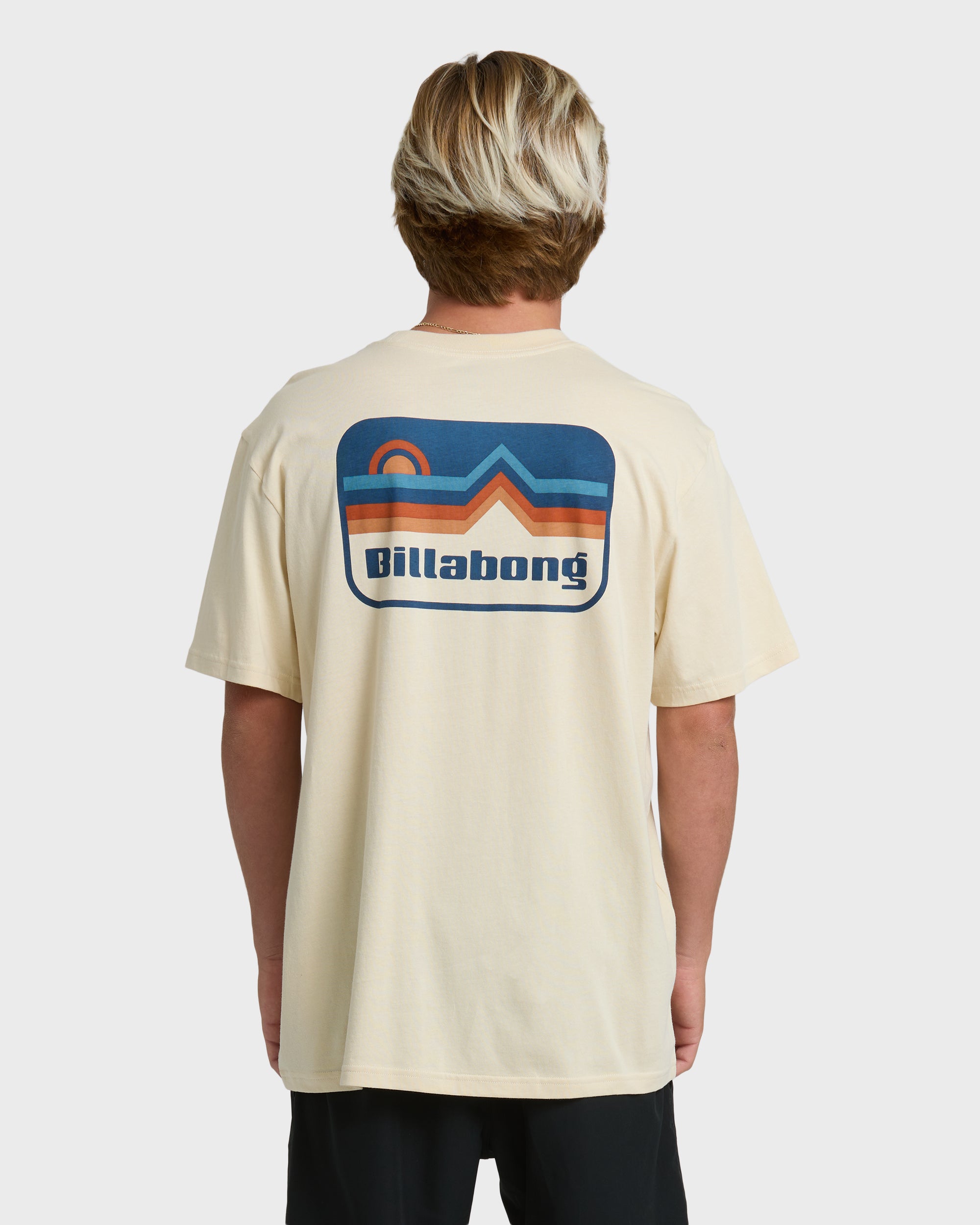 Range Adiv Premium Short Sleeve T-Shirt - Oatmeal | Billabong