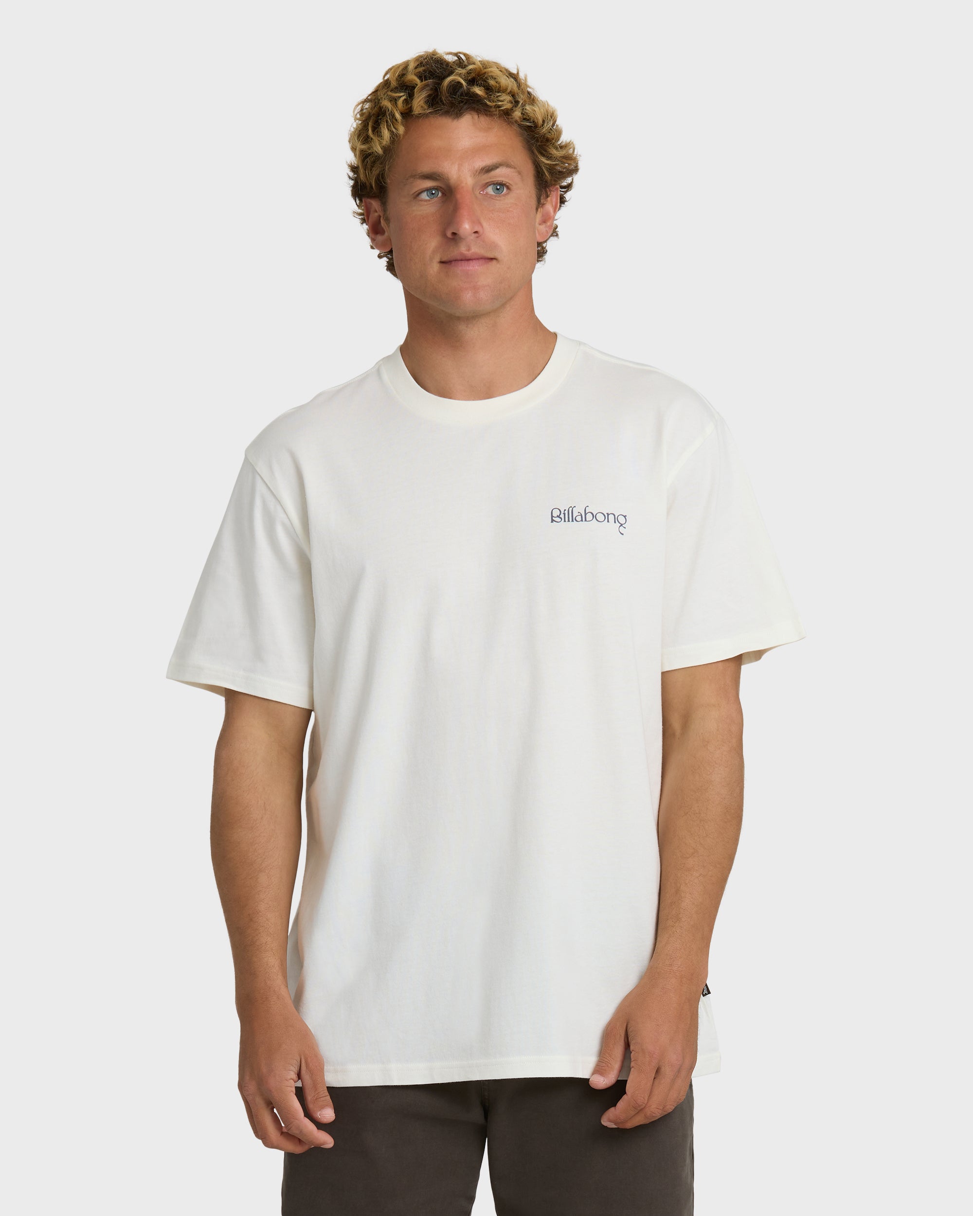 L.a.g.o. Premium Short Sleeve T-Shirt - Off White | Billabong