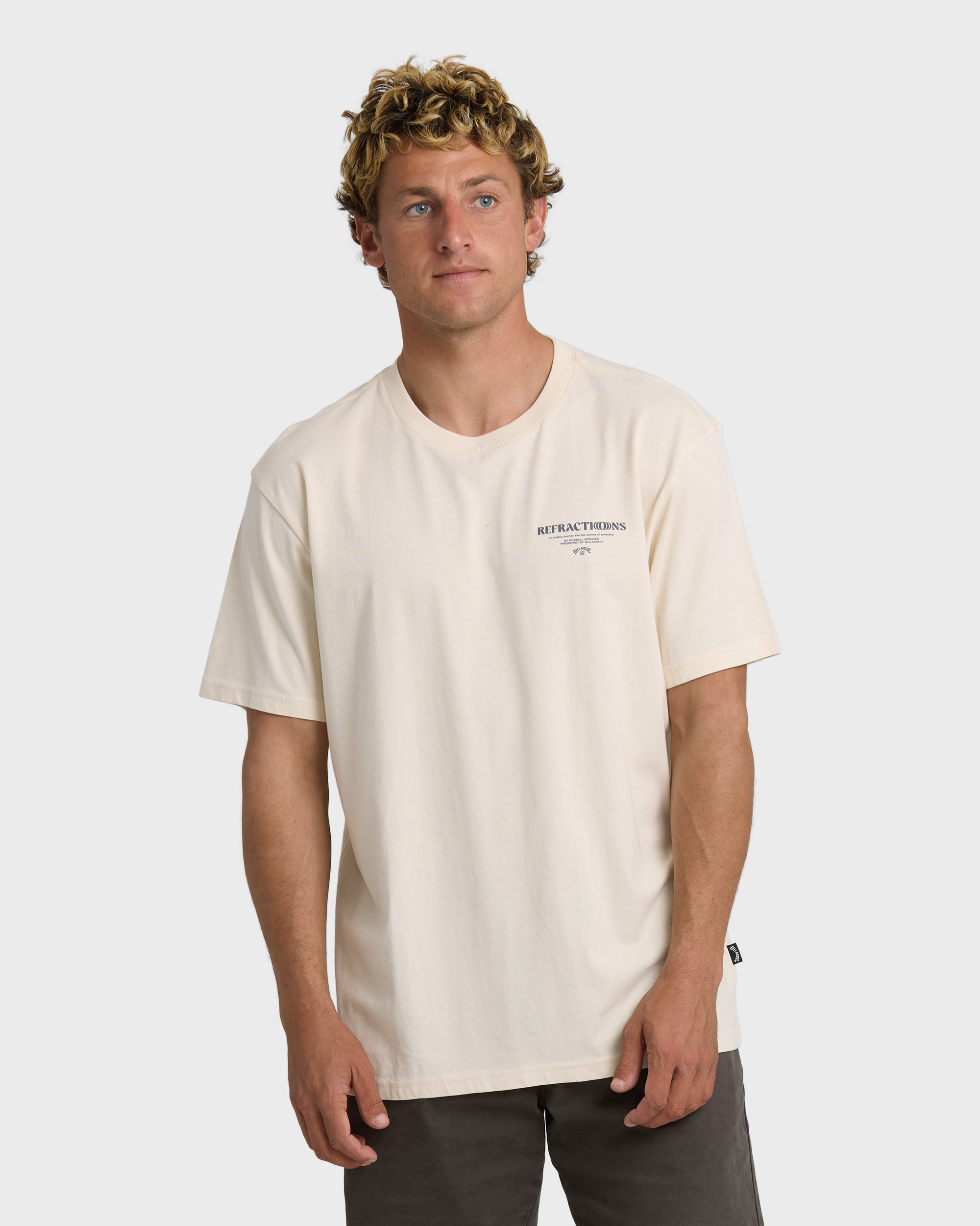 Refractions Premium Short Sleeve T-Shirt - Oyster Gray – Billabong