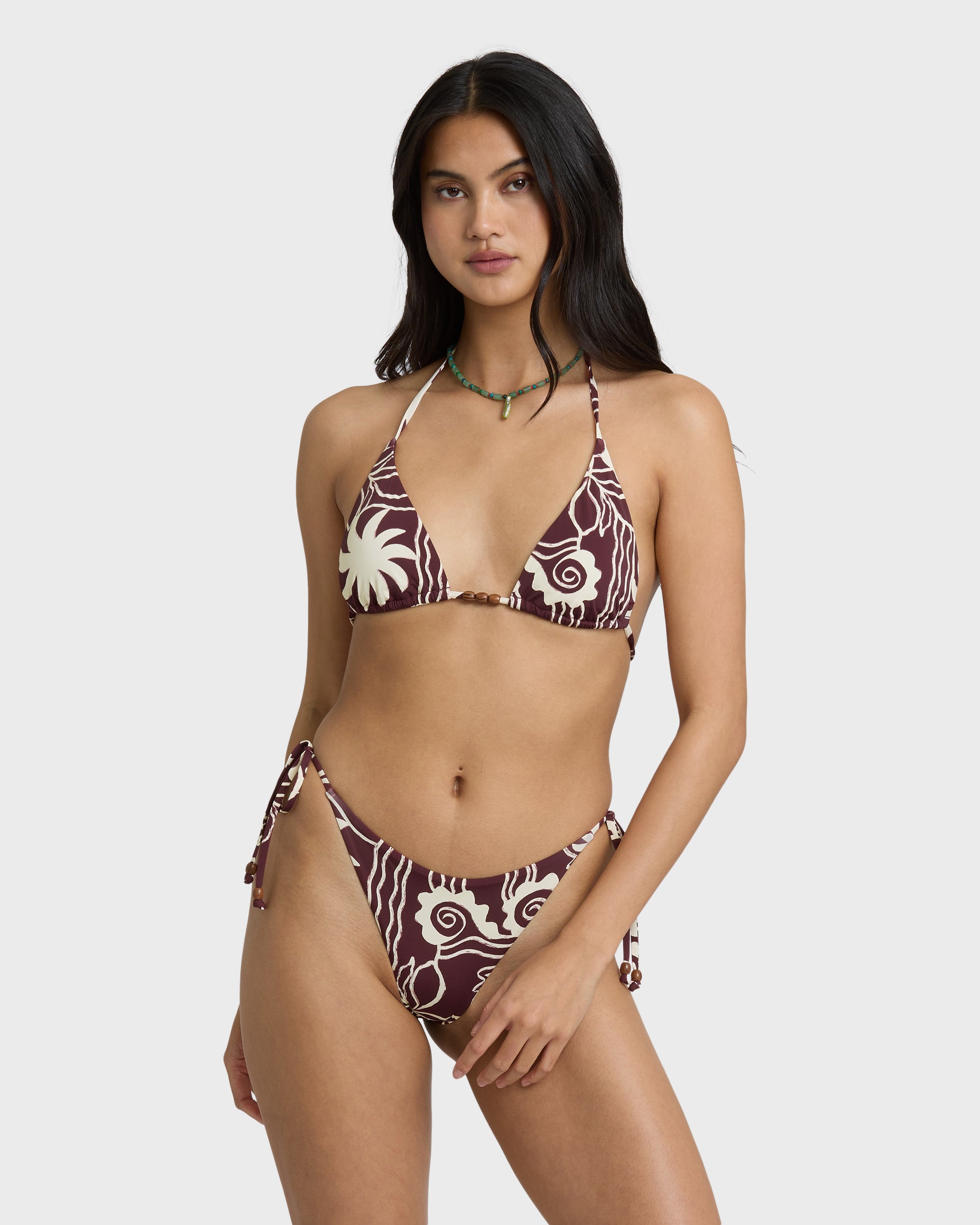 Sol Playa Remi Triangle Bikini Top - Red Dahlia | Billabong
