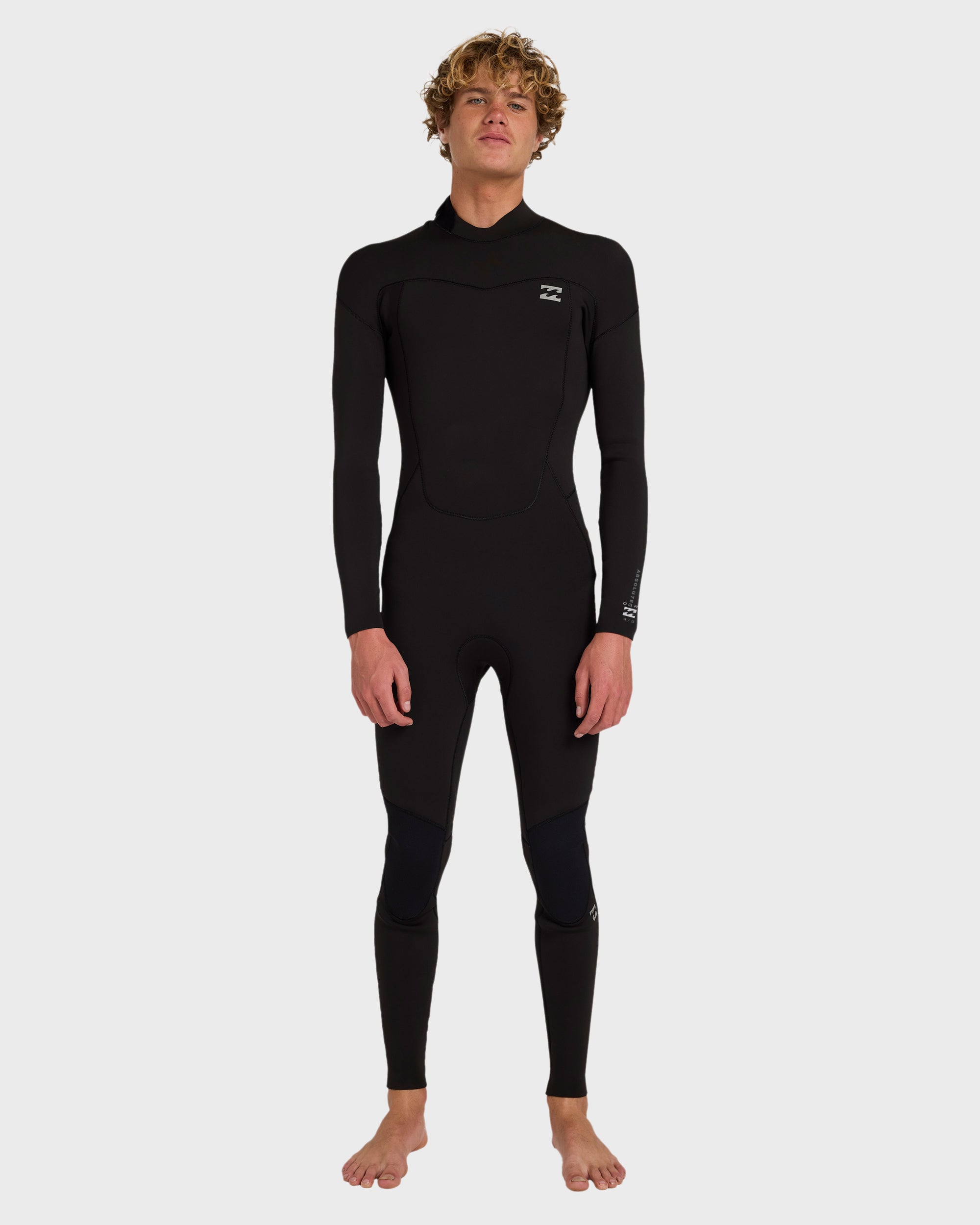 Billabong Absolute+ 4/3mm ウェットスーツ ブラック 4/3mm Absolute Core Back Zip Full Wetsuit - Black | Billabong