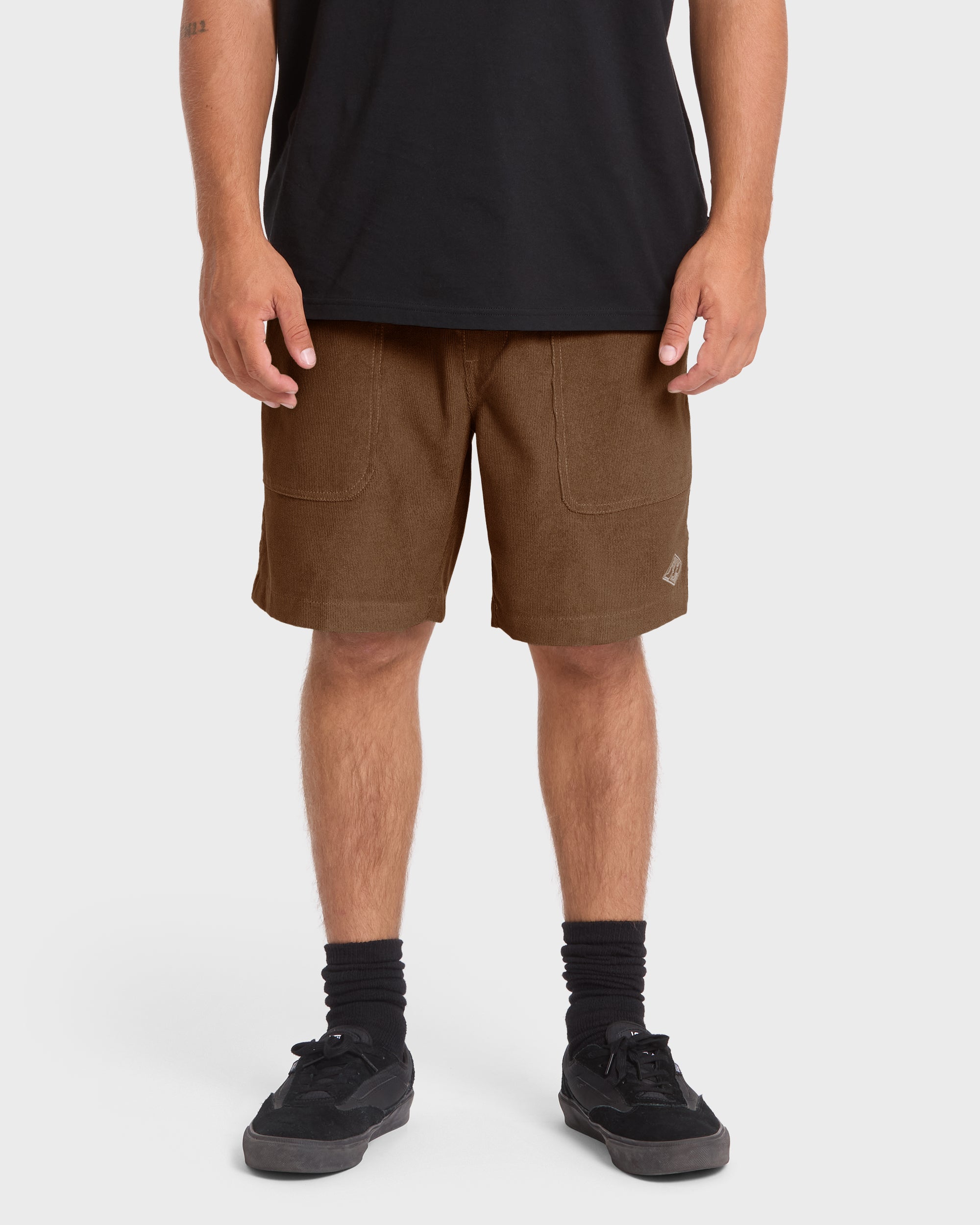 theredthred S cow short pants mサイズ ブラウン系 De La Cruz Cord 18