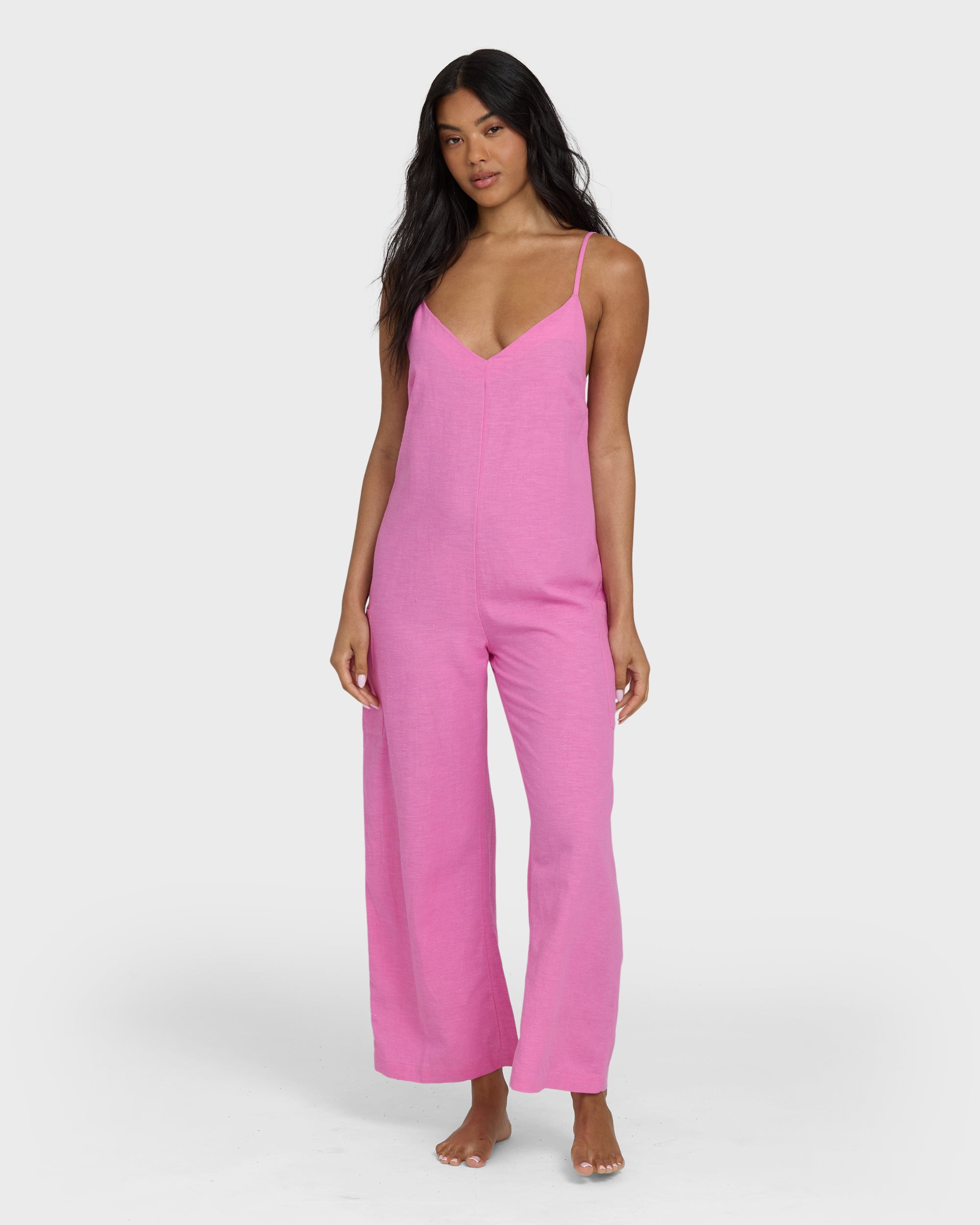 MABLIGwendolen Romper & bonnet ロンパース ピンク Day To Day Romper - Party Pink | Billabong