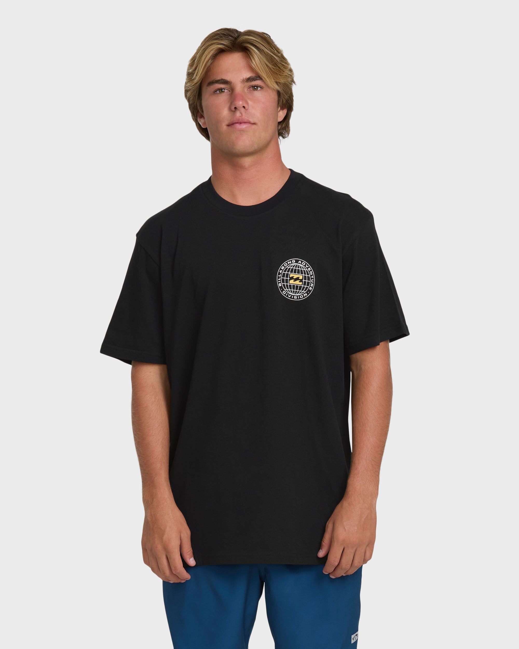 A/Div Rockies Premium Short Sleeve Knit T-Shirt - Black | Billabong