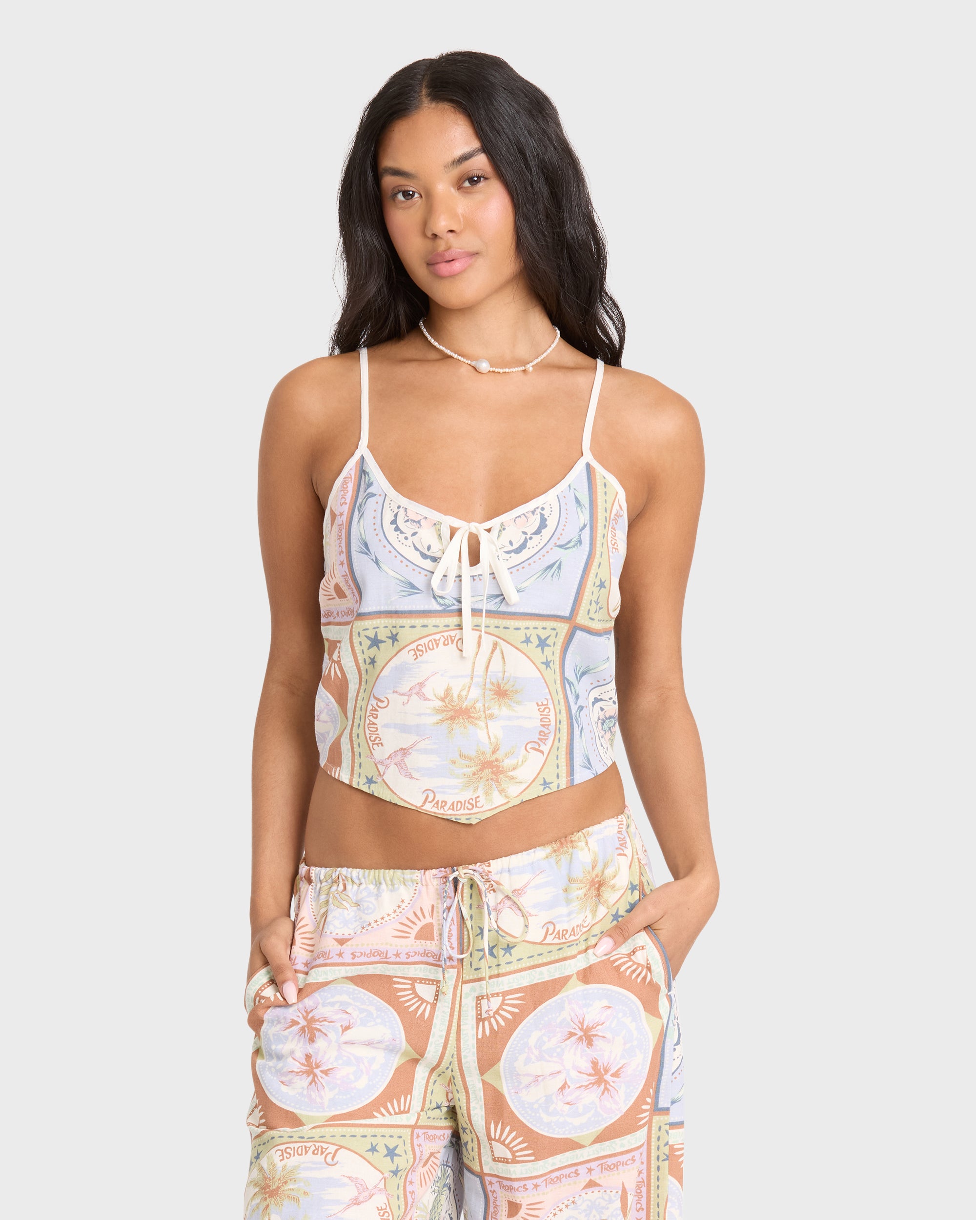 Into The Sun Tank Top - White Cap | Billabong