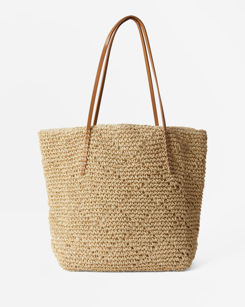 Perfect Find Straw Purse - Natural