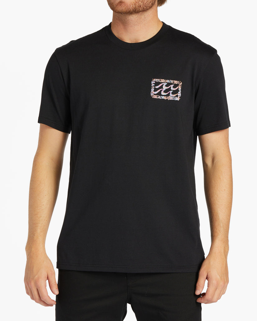 Traces Short Sleeve T-Shirt - Black