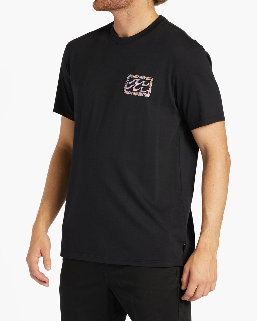 Traces Short Sleeve T-Shirt - Black