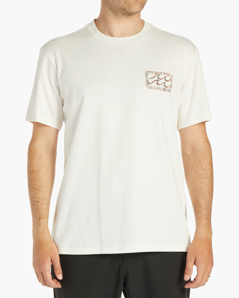 Traces Short Sleeve T-Shirt - Off White