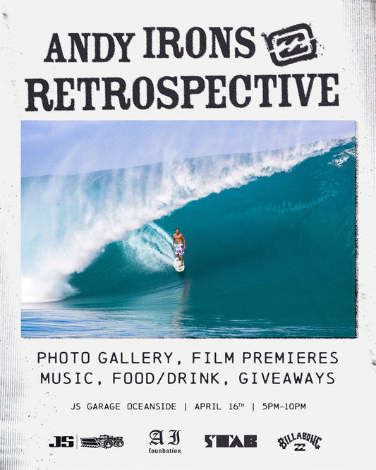 ANDY IRONS RETRO-SPECTIVE