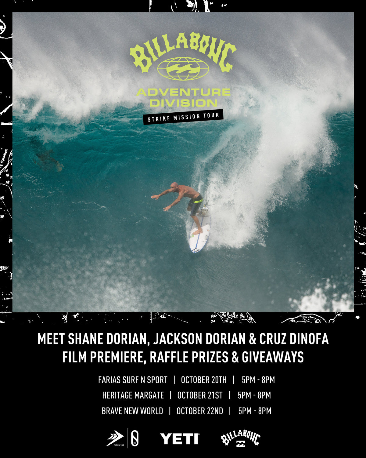 Shane Dorian Strike Mission Tour