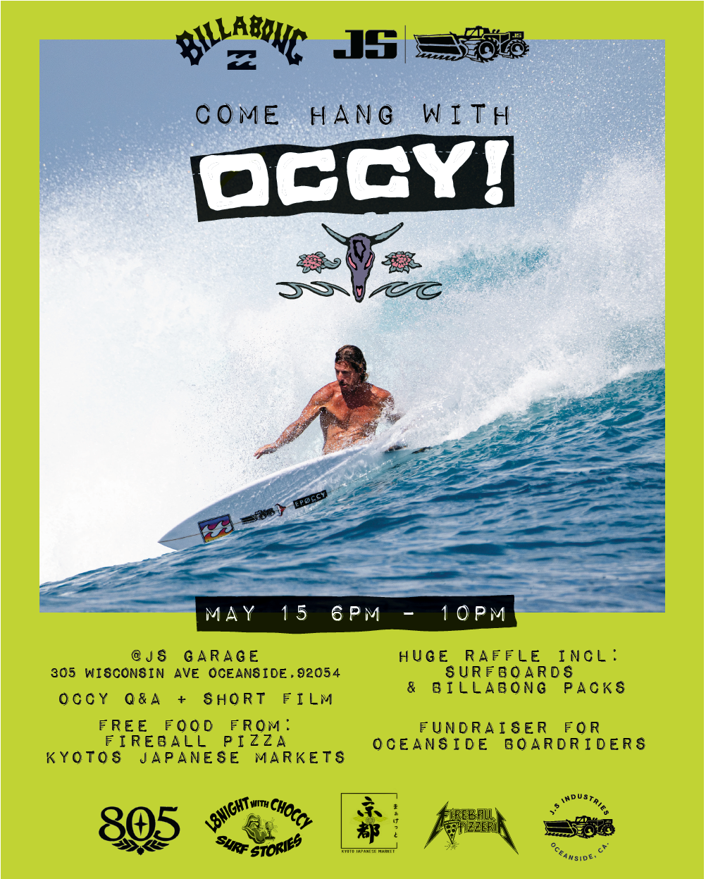 Come Hang With Occy!