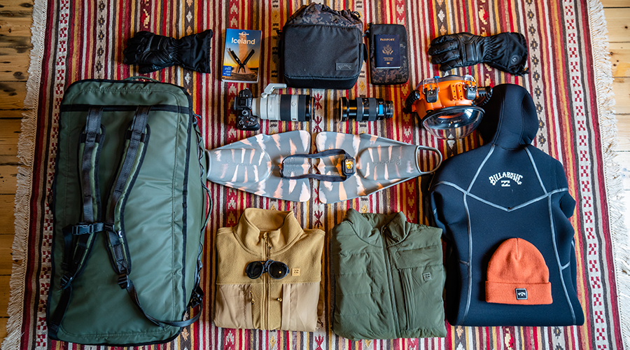 surf trip packing