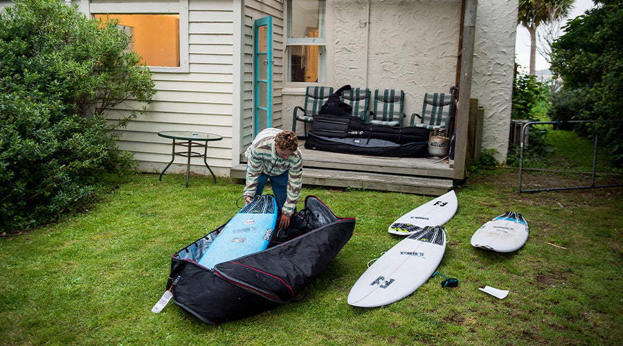 how to pack surfboard for travel