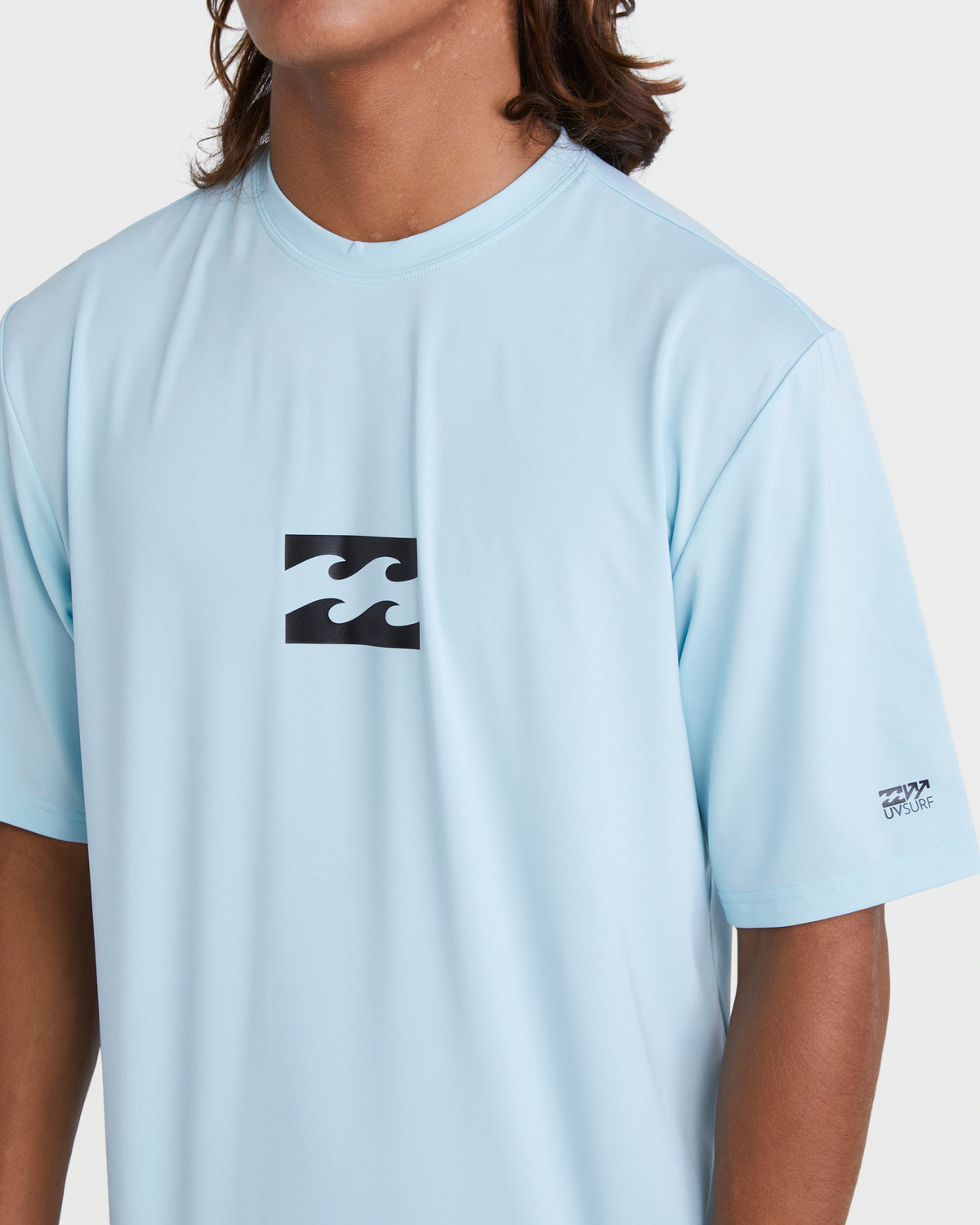 All Day Wave Short Sleeve Rashguard - Coastal Blue - 6