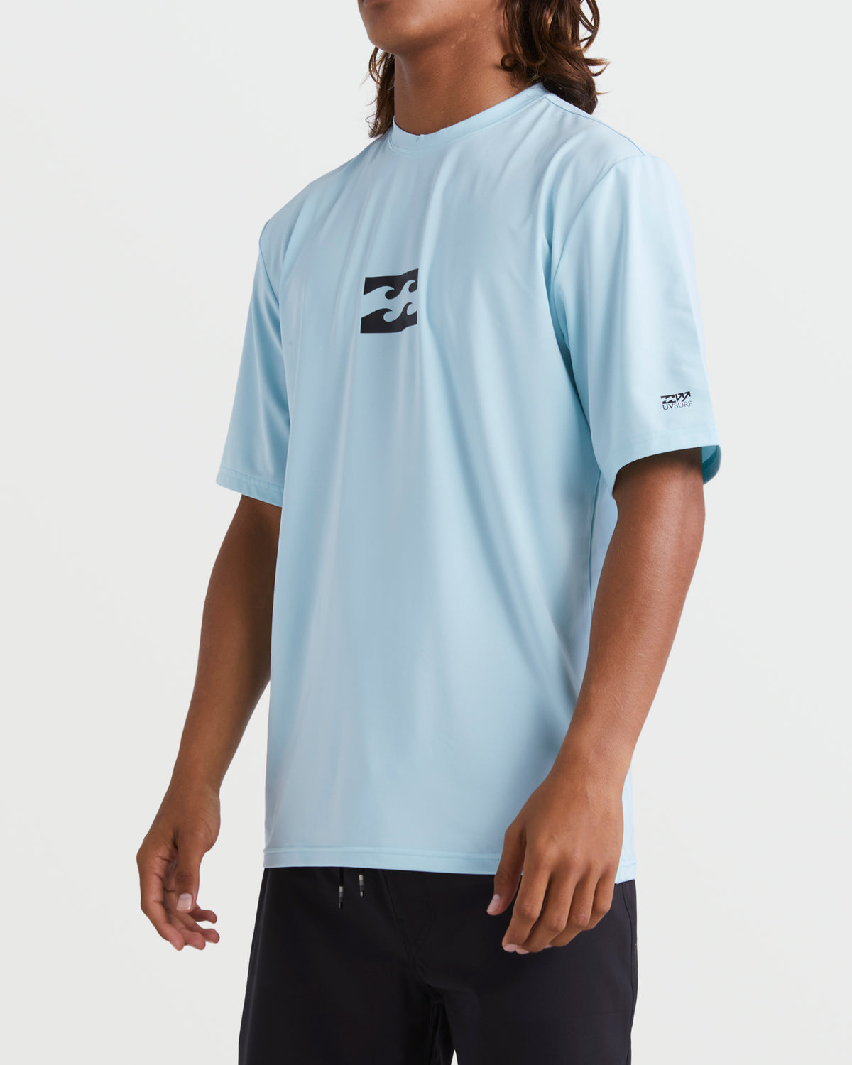 All Day Wave Short Sleeve Rashguard - Coastal Blue - 5