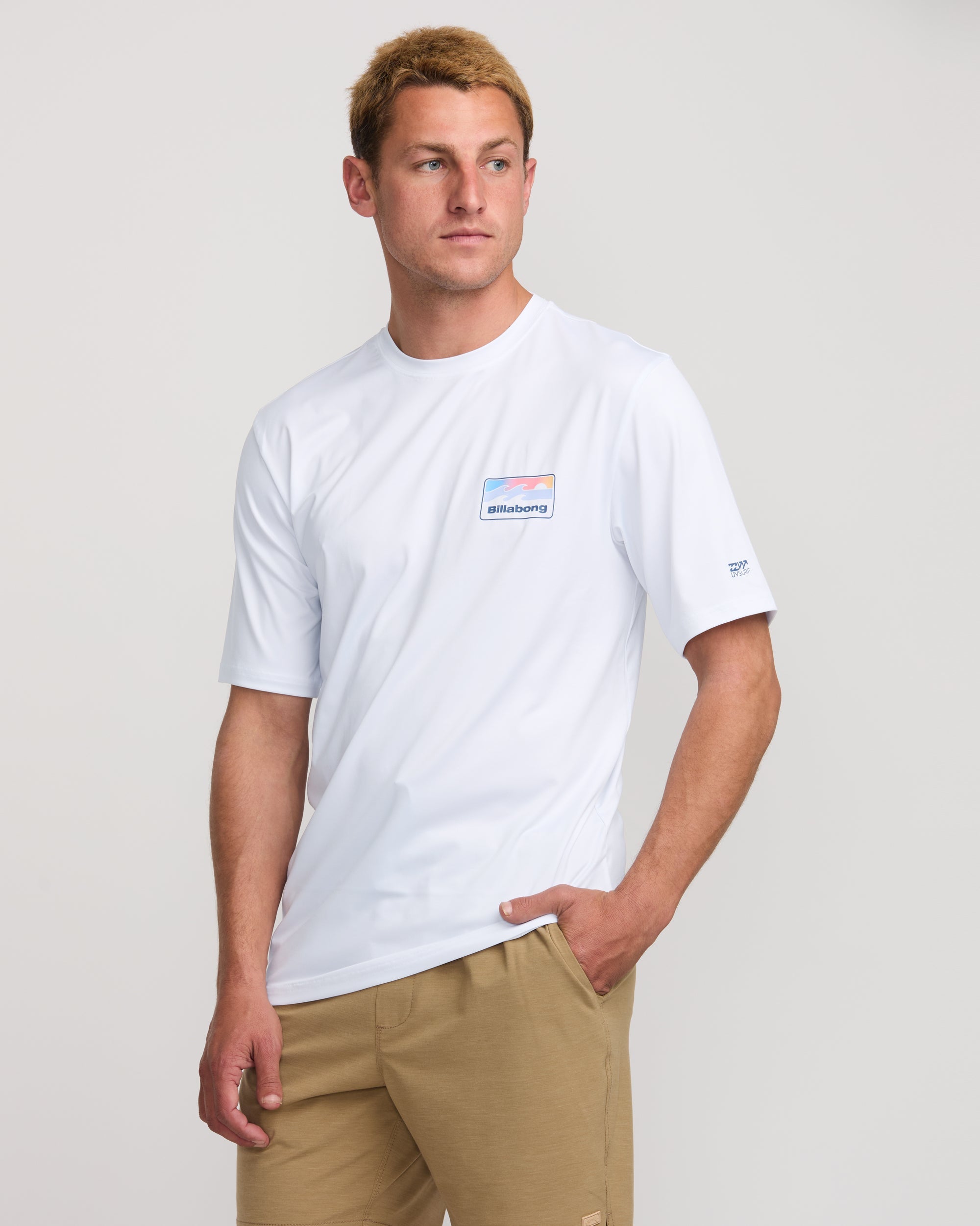 レア 美品 Billabong for RHC Tシャツ ホワイト Runner Loose Fit Short Sleeve Surf Tee - White | Billabong