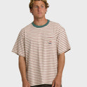 Baxter Crew Short Sleeve T-Shirt - Oatmeal