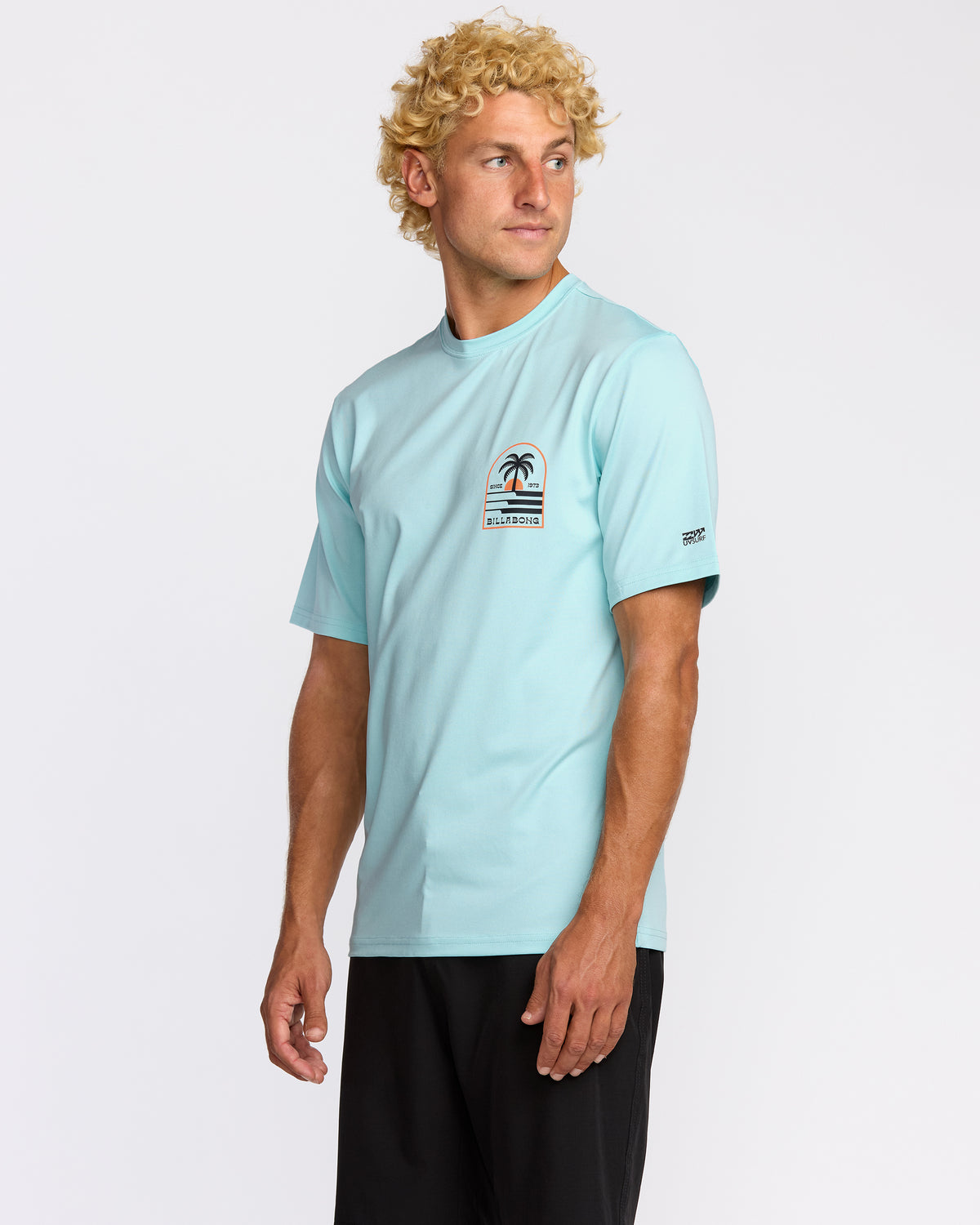 Portal-Loose-Fit-Short-Sleeve-Surf-Tee-Light-Blue-Heather-3