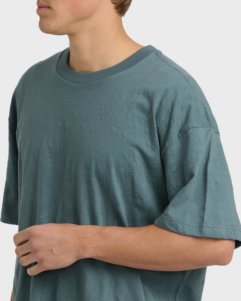 Needle-Garage-Short-Sleeve-T-Shirt-Ash-5