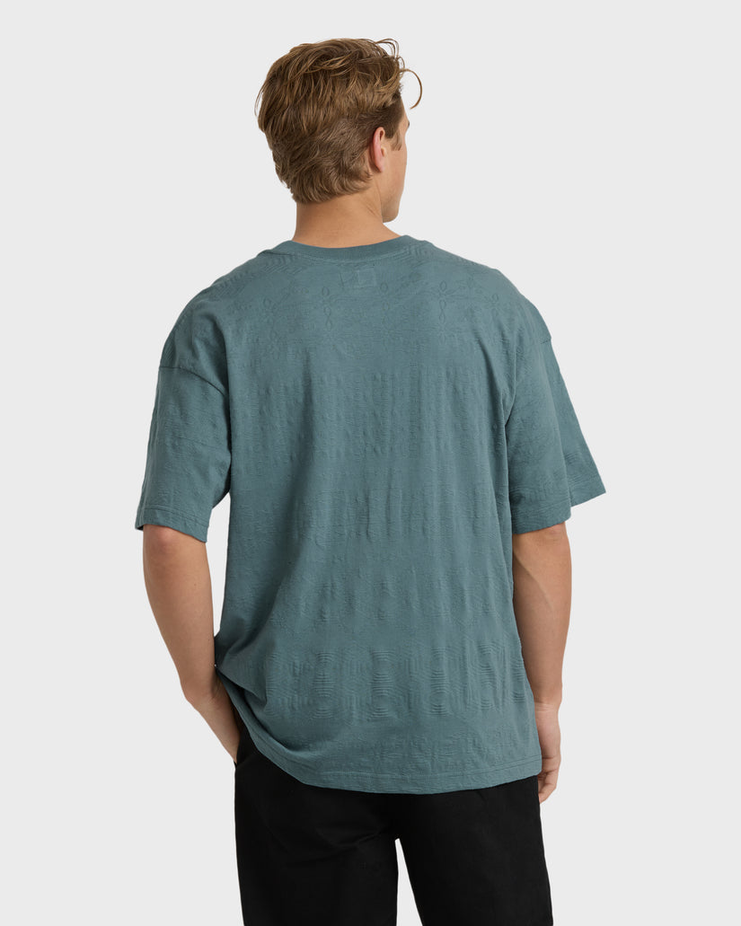 Needle-Garage-Short-Sleeve-T-Shirt-Ash-2