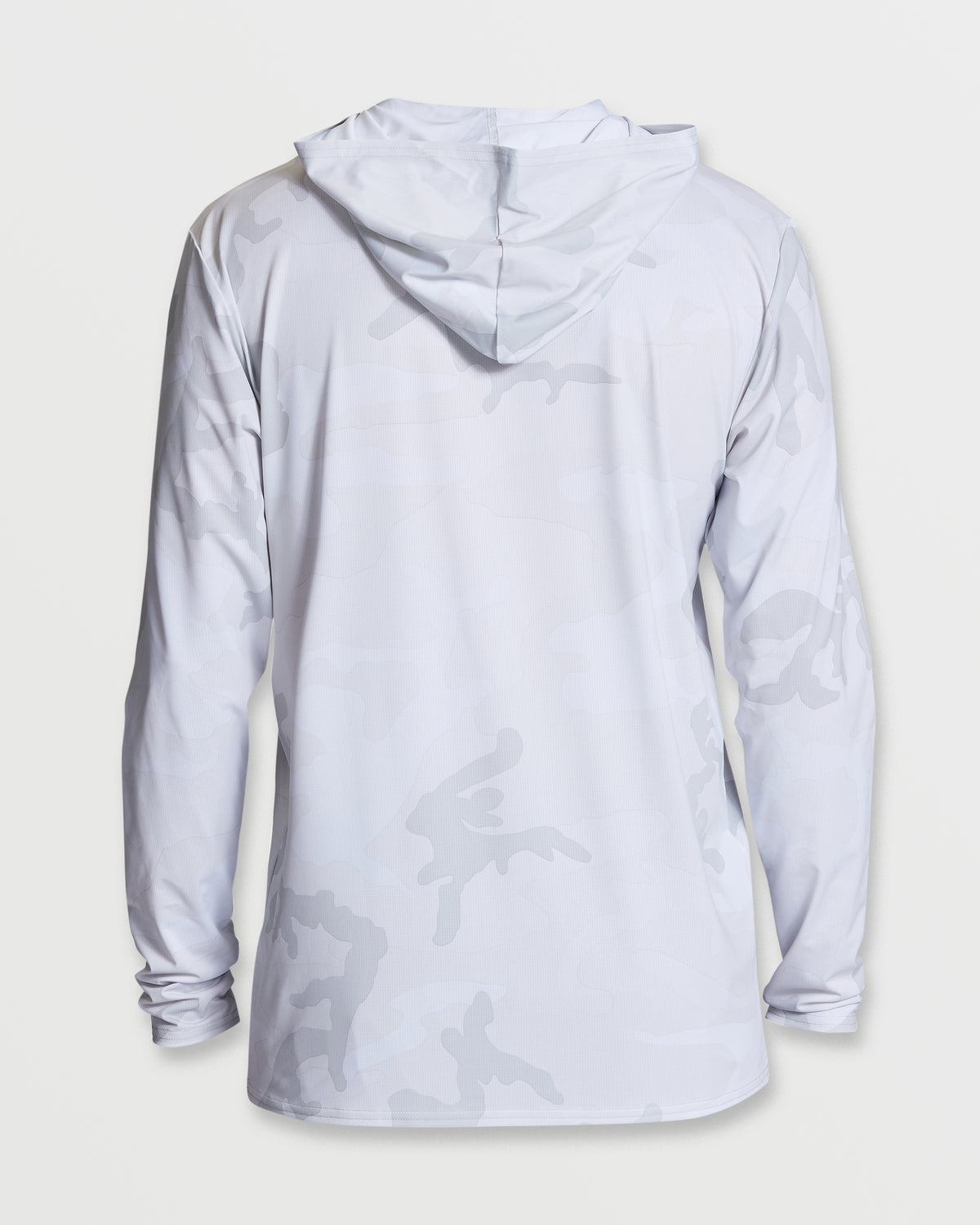 Arch Mesh Long Sleeve Hooded Surf Tee - White Camo - 4