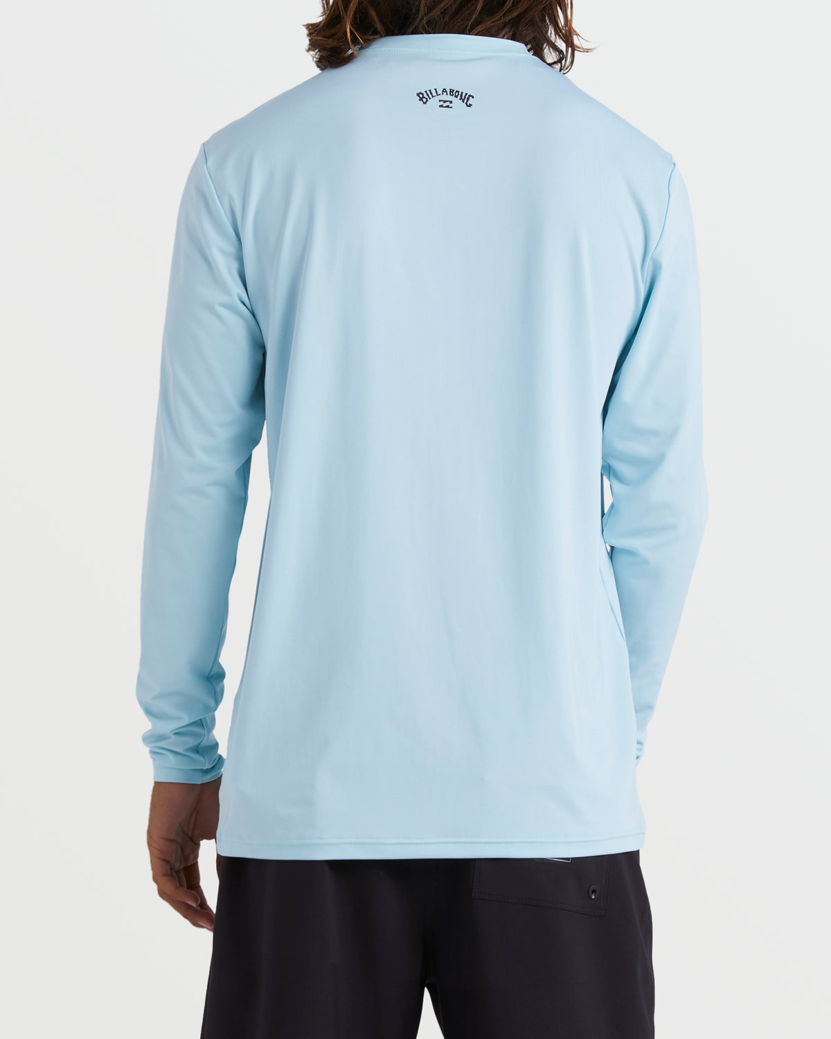 All Day Wave Loose Fit Long Sleeve Surf Tee - Coastal Blue - 2
