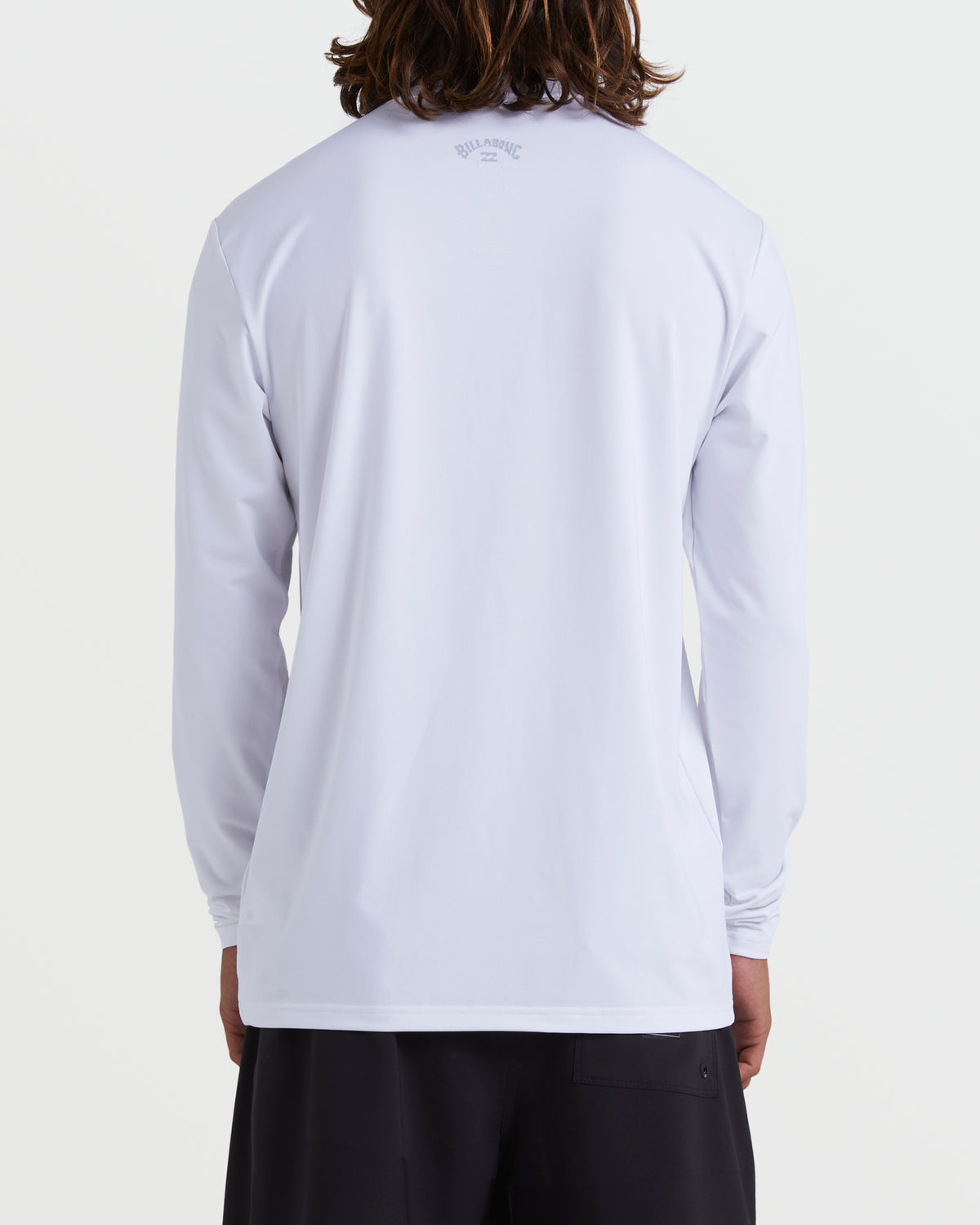 All Day Wave Loose Fit Long Sleeve Surf Tee - White - 2