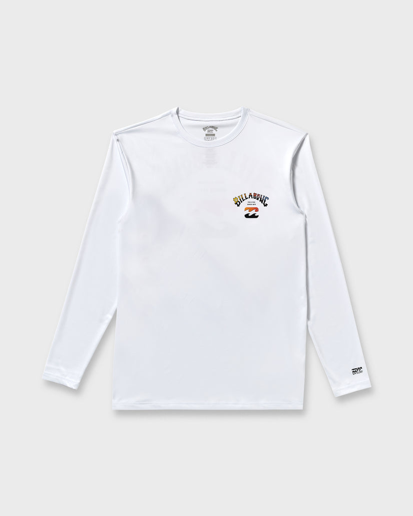Arch-Fade-Loose-Fit-Long-Sleeve-Surf-Tee-White-7