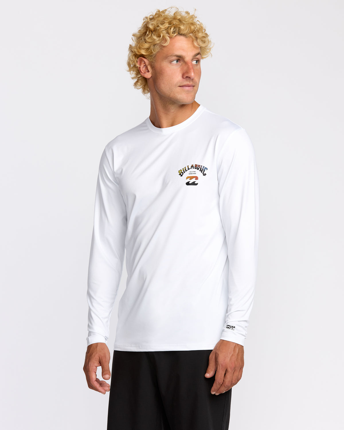 Arch-Fade-Loose-Fit-Long-Sleeve-Surf-Tee-White-3