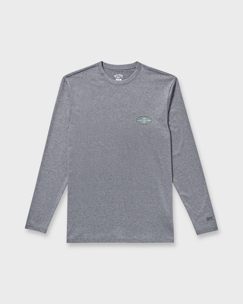 Diamond Vision Loose Fit Long Sleeve Surf T-Shirt - Grey Htr | Billabong
