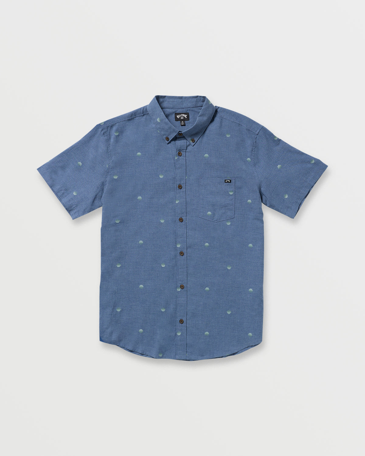 All Day Jacquard Short Sleeve Shirt - Dessert Palm - 3