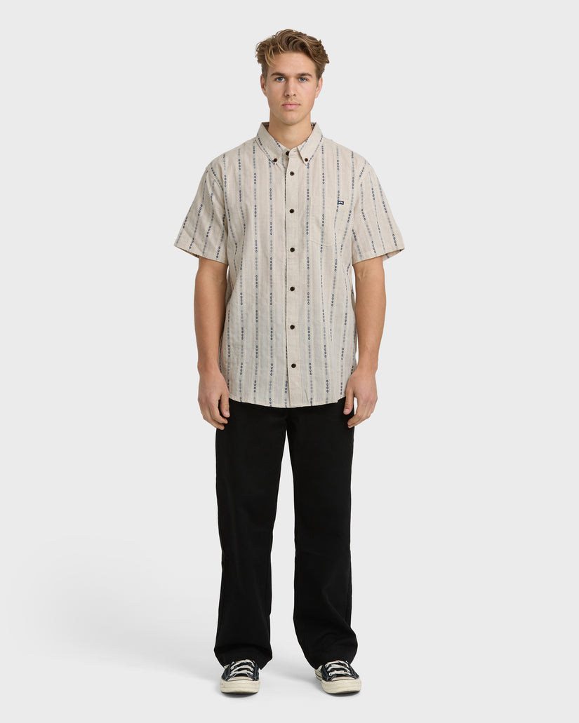 All-Day-Jacquard-Short-Sleeve-Shirt-Stone-4