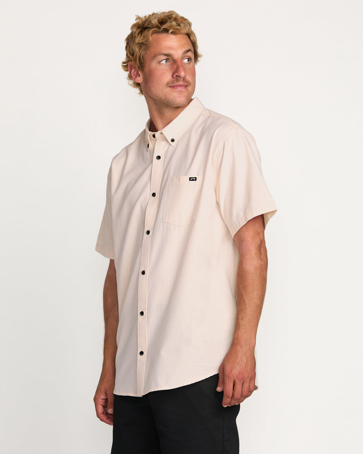 All Day Short Sleeve Shirt - Crow Wash - 5