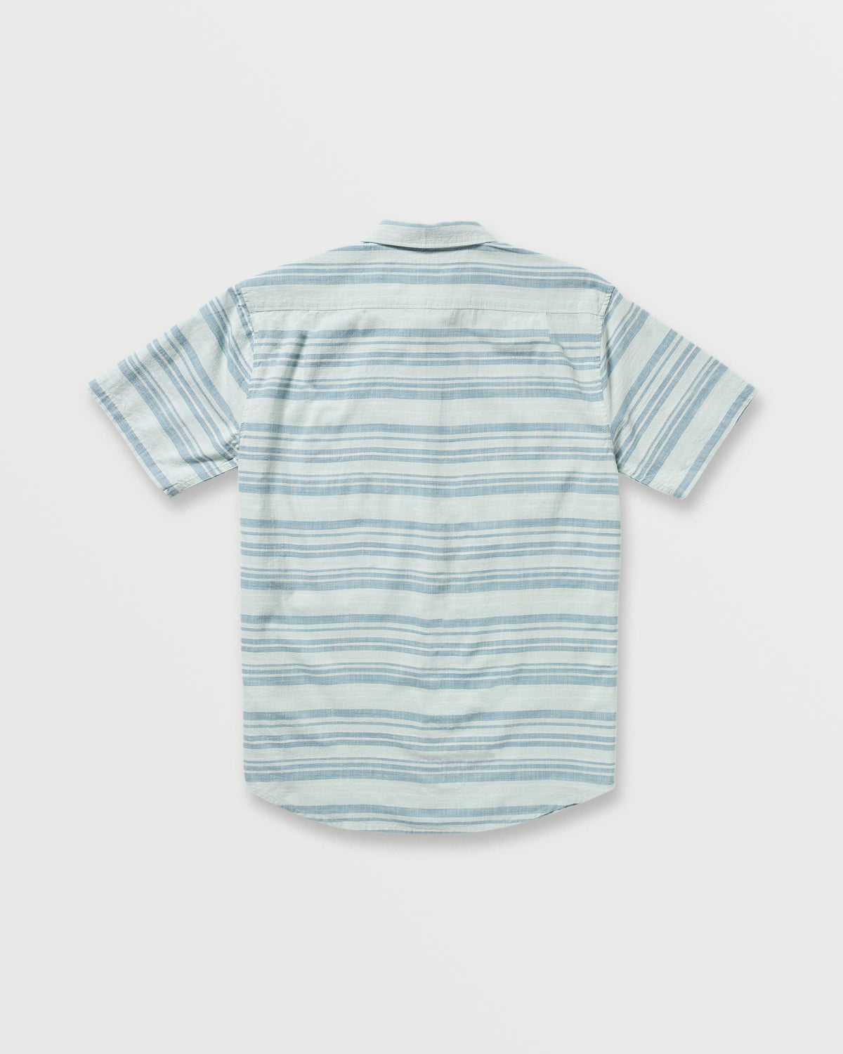 All Day Stripe Short Sleeve Shirt - Ash Blue - 4