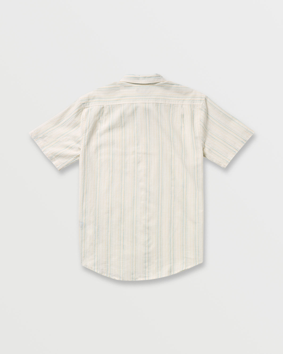 All Day Stripe Short Sleeve Shirt - Off White - 4