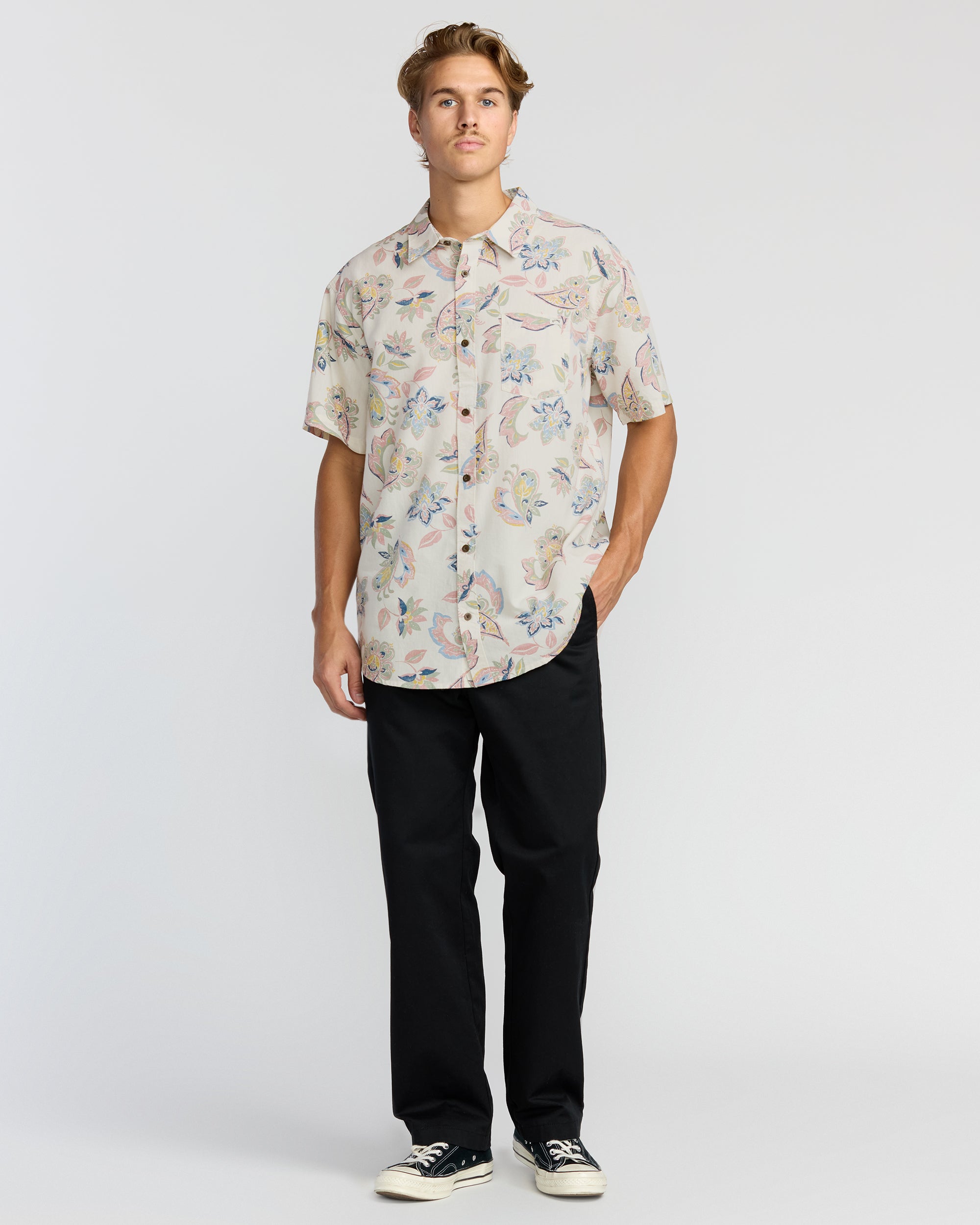 Sundays Short Sleeve Shirt - Sand | Billabong