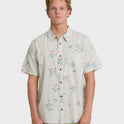 Sundays Mini Short Sleeve Woven Shirt - Stone