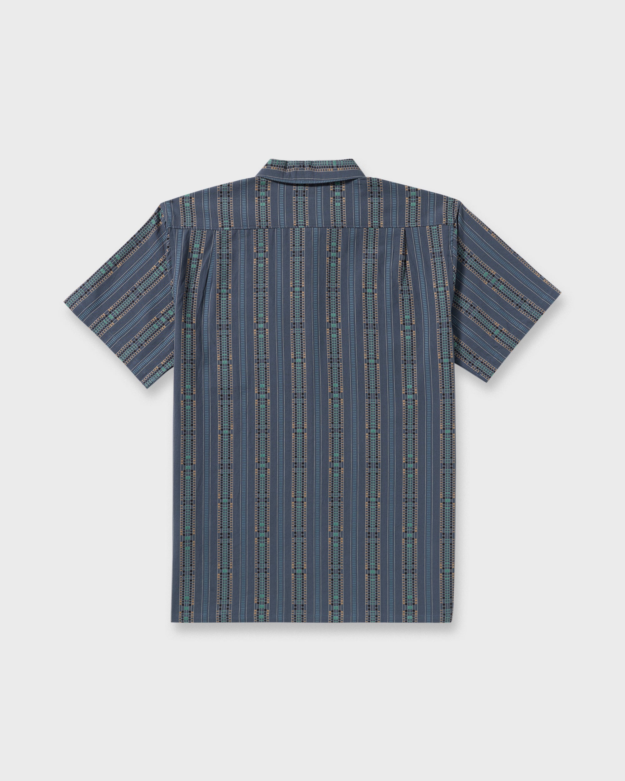 Sundays Jacquard Short Sleeve Shirt - Dark Navy | Billabong