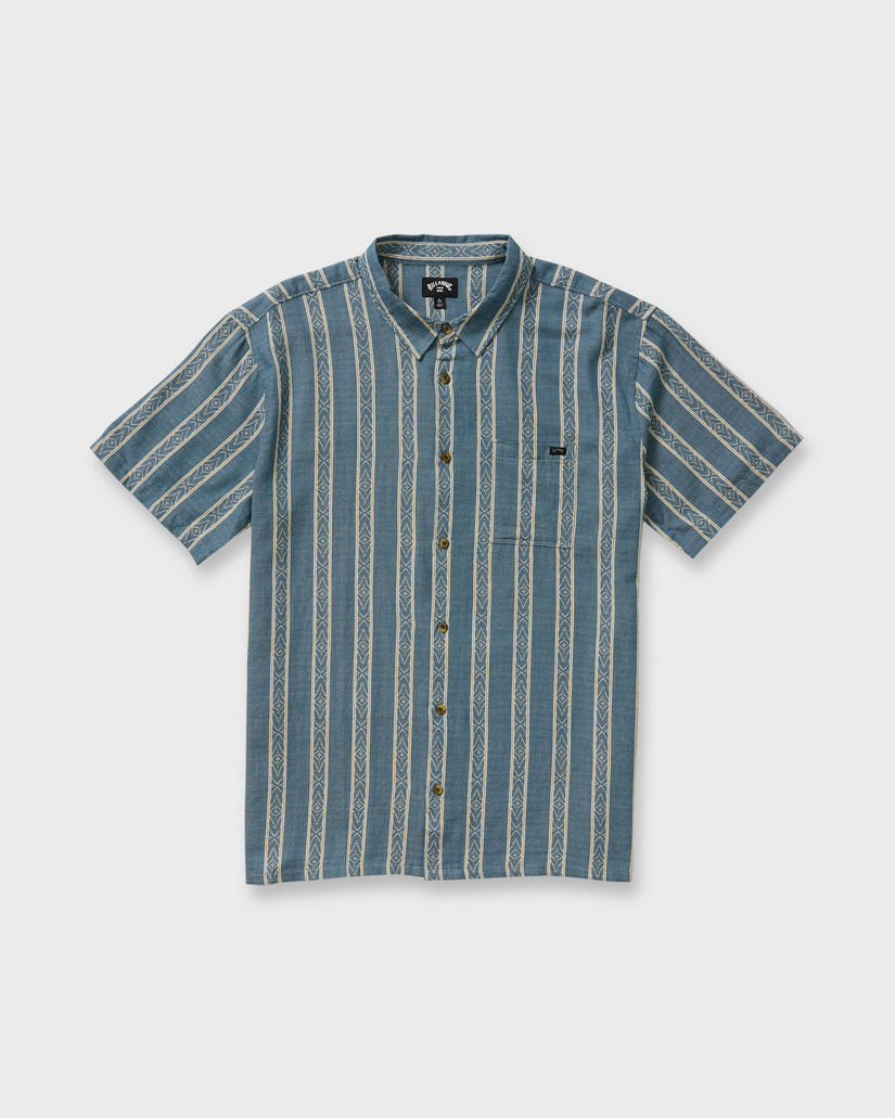 Sundays-Jacquard-Short-Sleeve-Shirt-Real-Teal-6