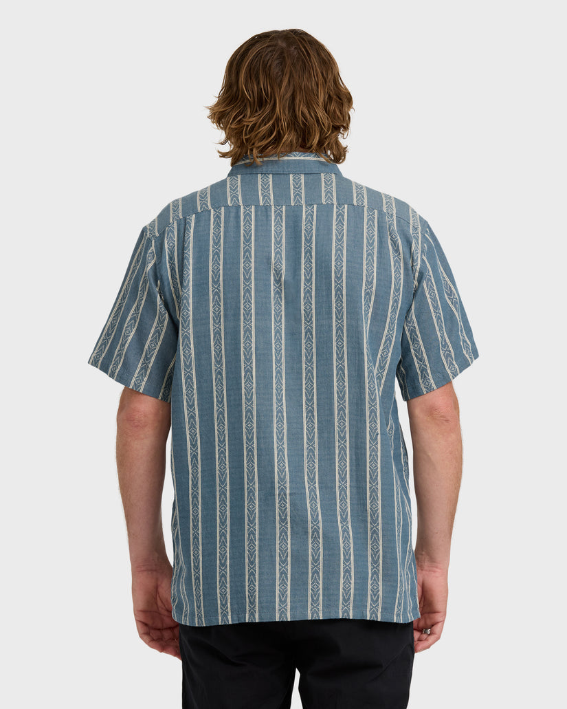 Sundays-Jacquard-Short-Sleeve-Shirt-Real-Teal-2