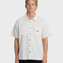 Bad Dog Short Sleeve Woven Shirt - Off White