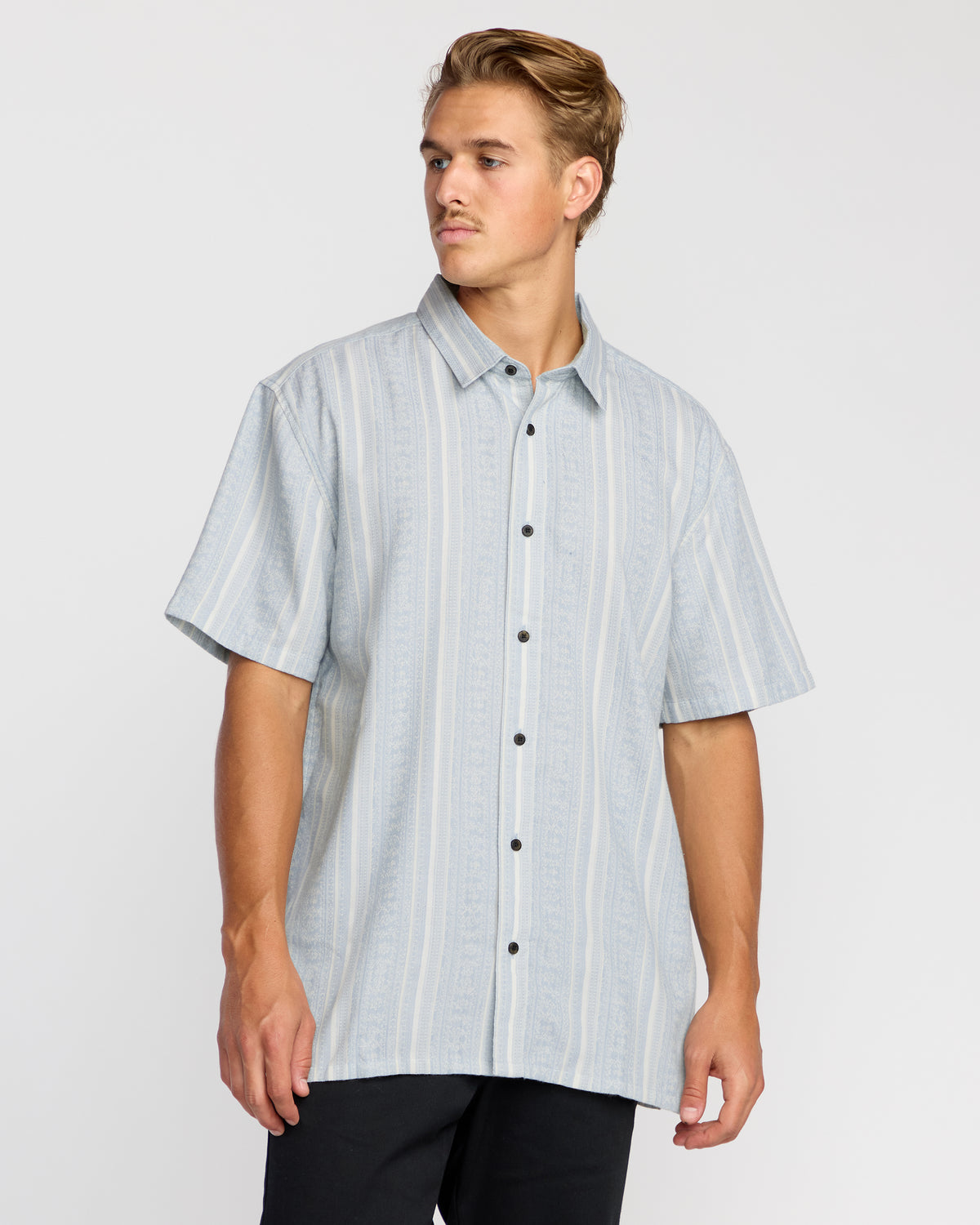 Sunshines-Garage-Short-Sleeve-Shirt-Stone-Blue-1