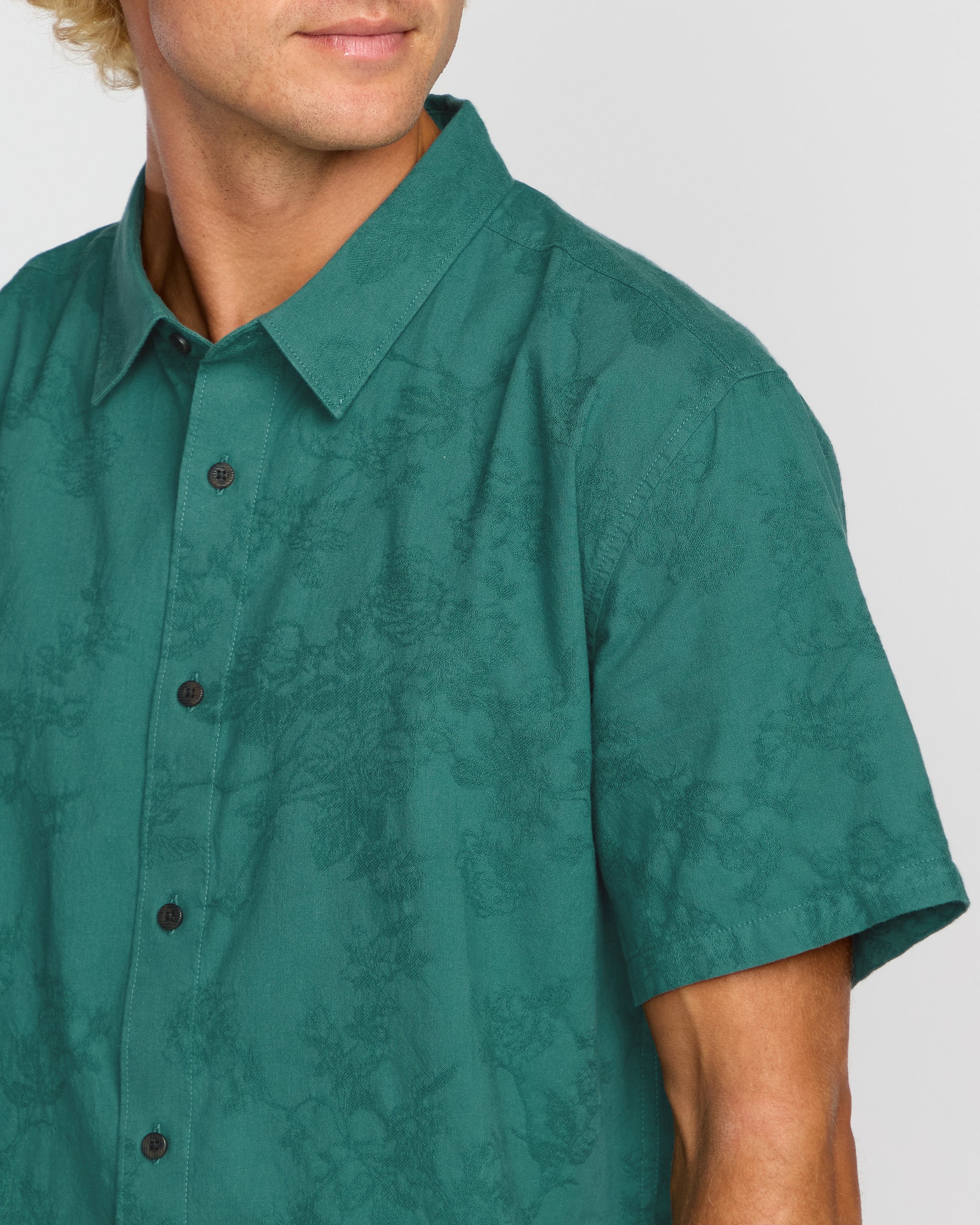 Sunshines Garage Short Sleeve Shirt - Teal | Billabong
