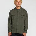Bong Days Long Sleeve Shirt - Dark Military