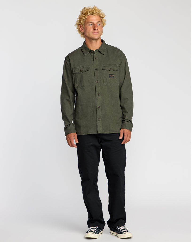 Bong-Days-Long-Sleeve-Shirt-Dark-Military-4